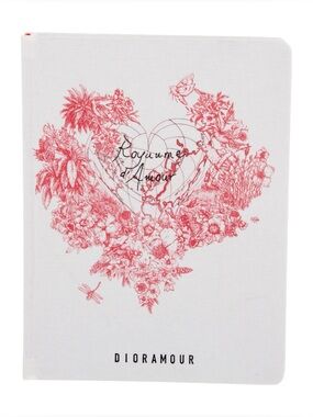 Christian Dior Gift Wrapped Carnet L Dioramour 300 Rouge Notebook/Journal